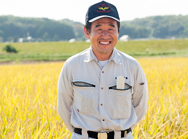 高野さんの自然栽培米