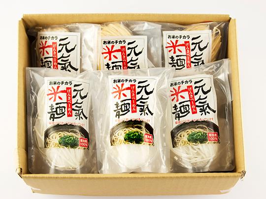 元氣米麺（ほうれんそう）100g